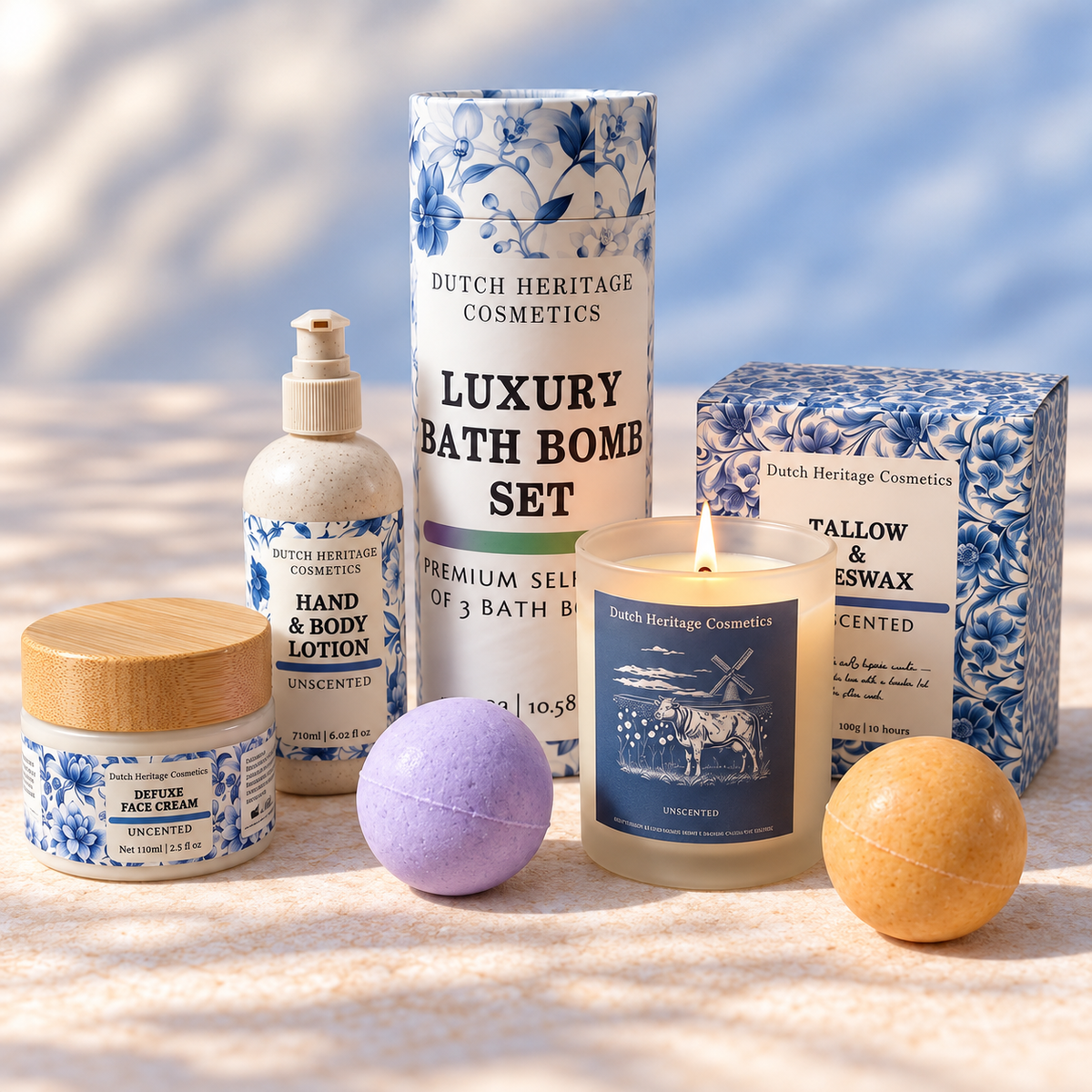 Het Moment voor Jezelf Set, tallow cadeauset